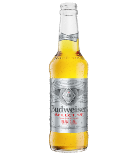 BUDWEISER SELECT 55 BUDWEISER SELECT 55